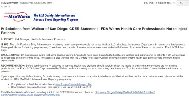 FDA warning 12-30-2014