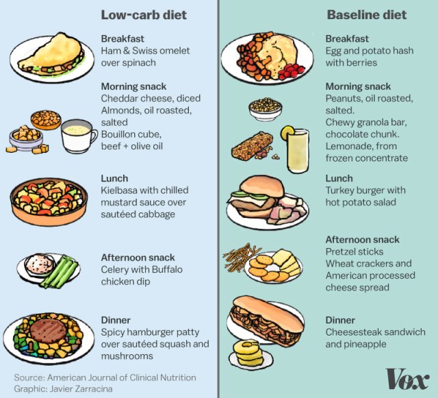 Nutrition Comparison by Javier Zarracina/Vox